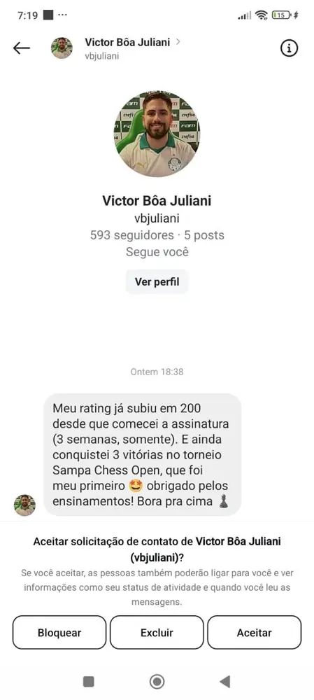 Victor Bôa Juliani: +200 de rating em 3 semanas de assinatura